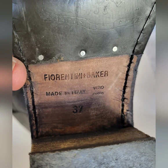 FIORENTINI + BAKER Brown Suede Boots - Picture 5 of 12